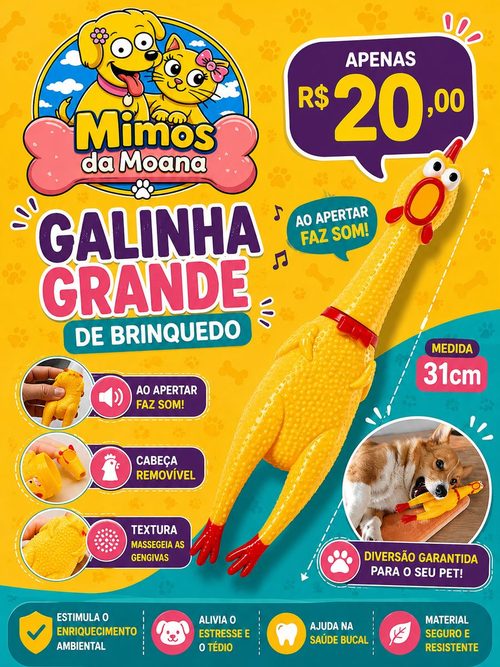 Galinha Grande de Brinquedo
